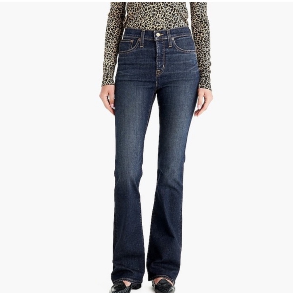 J. Crew Curvy full-length demi boot Jeans NWT